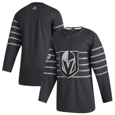 Män NHL Vegas Golden Knights Tröjor Blank Grå Adidas 2020 All-Star Authentic